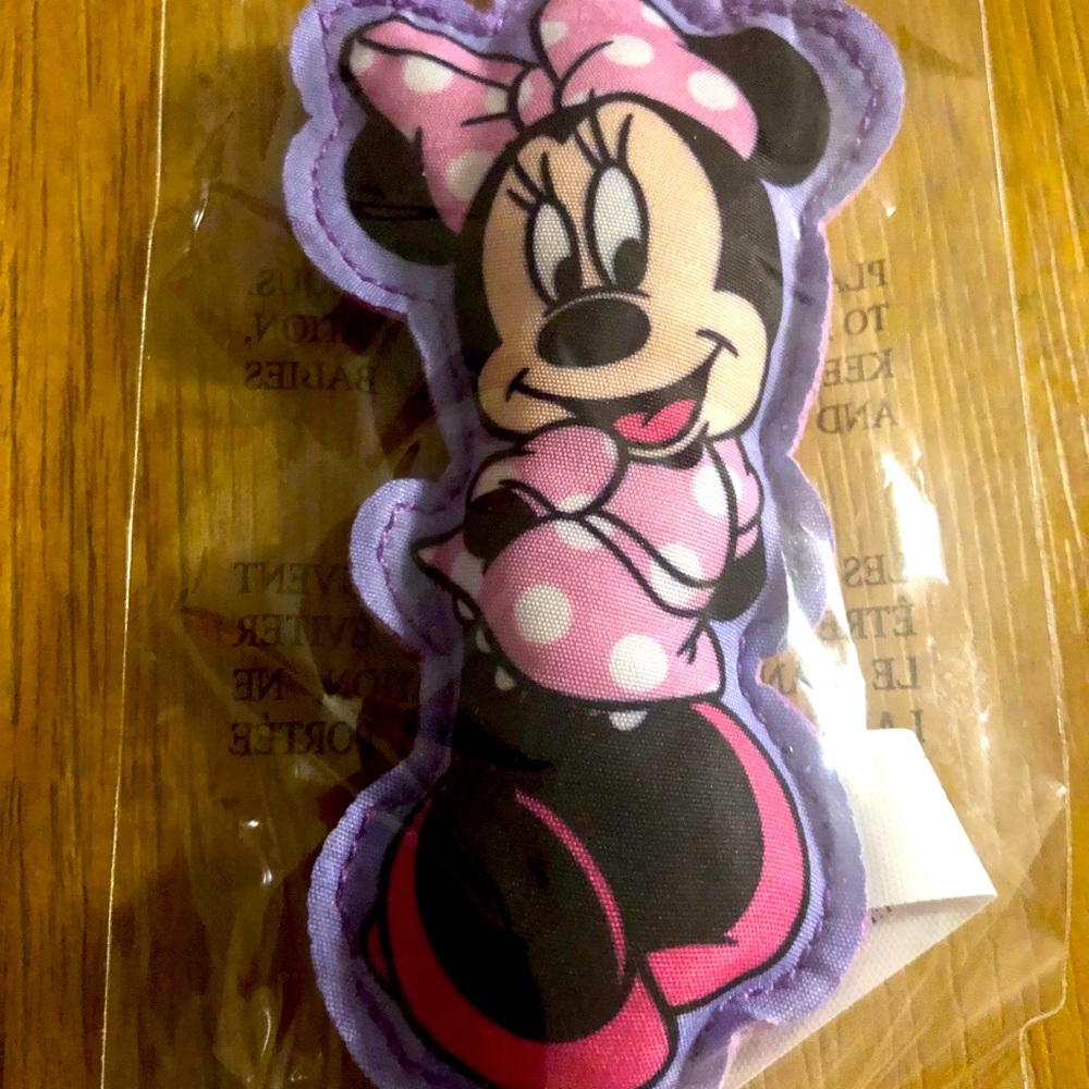 Disney Minnie Mouse Plush Keychain